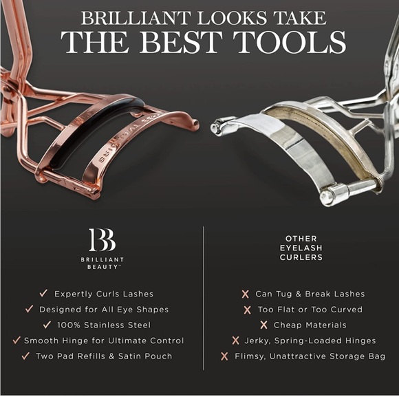 Rose Gold Eyelash Curler - Picture 3 of 10